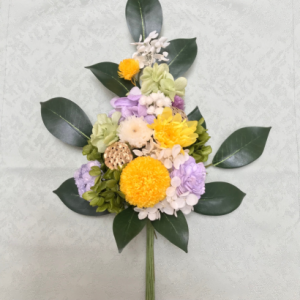 プリザーブドフラワー仏花